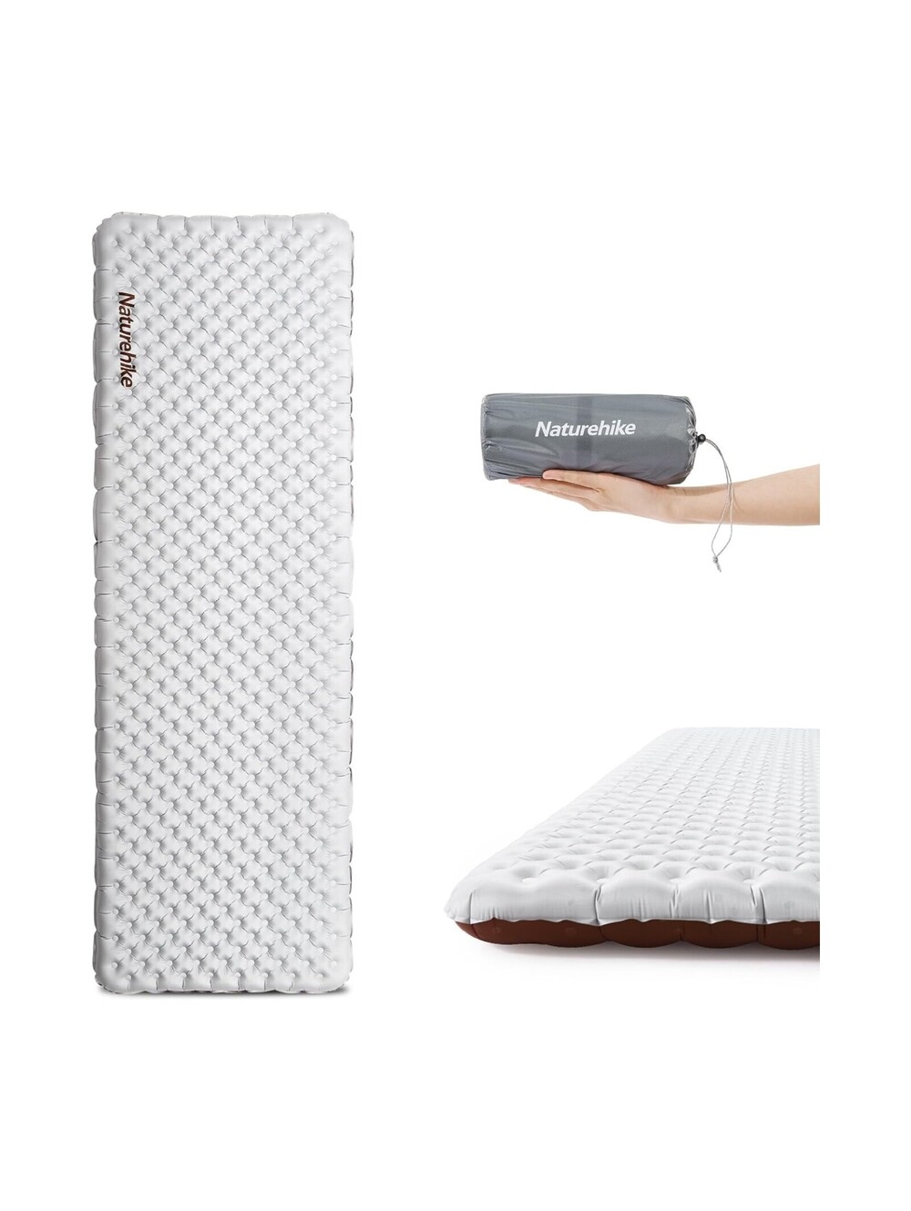 Naturehike High R-Value Lightweight Sleeping Pad 5.8 R-Value Air Mat for Hiking